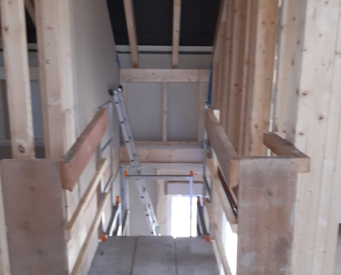 bautreppemieten - 2 Geschosse Sonderhöhe mit Stegbau - 5