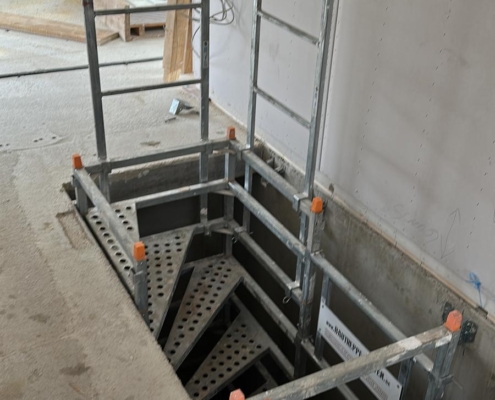 bautreppemieten - Bautreppe vom UG ins EG - 1