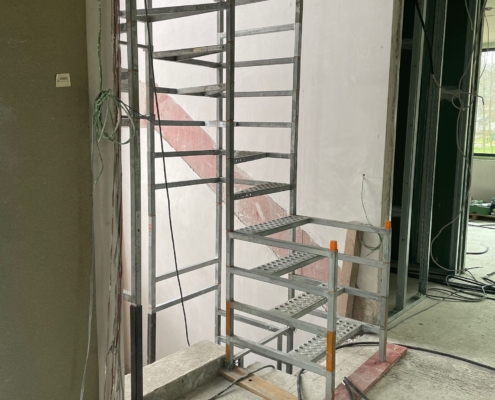 bautreppemieten - Sonderhöhe vom EG-OG über Bestandstreppe - 4