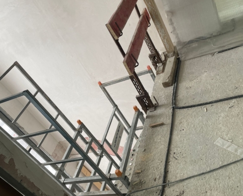 bautreppemieten - Sonderhöhe vom EG-OG über Bestandstreppe - 5