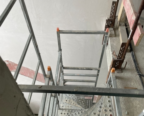 bautreppemieten - Sonderhöhe vom EG-OG über Bestandstreppe - 6